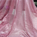 tela de malla de alambre del vestido de boda del tul del brillo